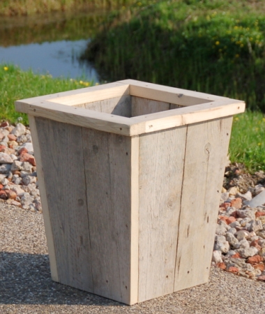 Steigerhouten plantenbak Aldfeart
