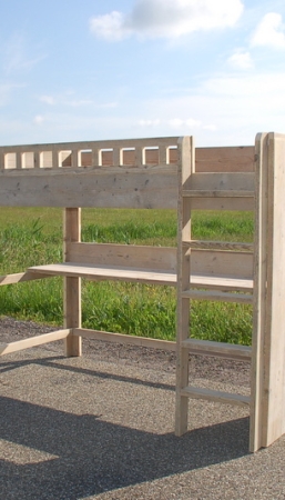Steigerhouten hoogslaper Palsepoel