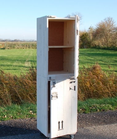 Steigerhouten kast Schuur7