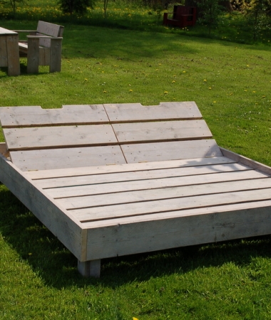 Steigerhouten superlounger Noardergracht