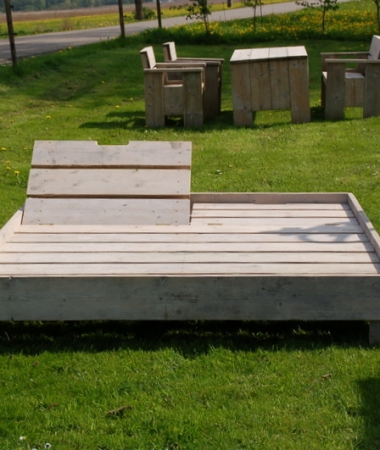 Steigerhouten superlounger Noardergracht